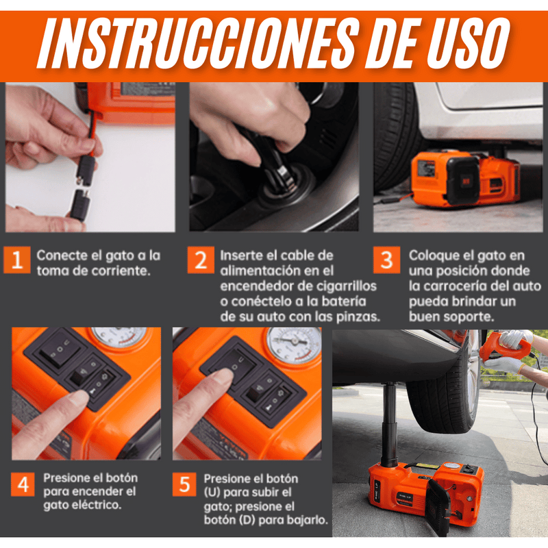 GATA HIDRÁULICA AUTOMÁTICA