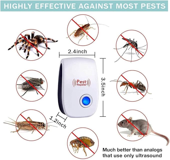 EcoRepel™ - Repelente Electrónico Ultrasónico Plagas e Insectos[SOLO HOY HASTA 23:59PM]