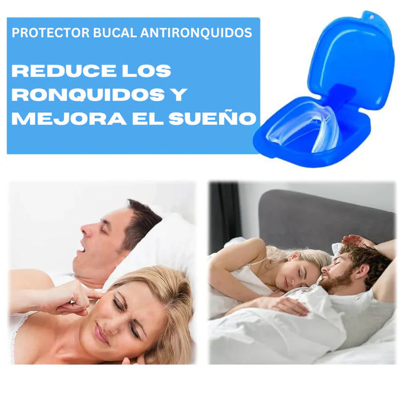 Snore solution protector bucal anti-ronquidos y bruxismo