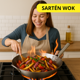 FRYING PAN™ SARTEN DE ACERO INOXIDABLE
