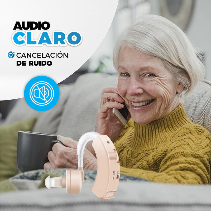 GoldenEar® - Audífono Amplificador Libre de Prescripción [SOLO HOY HASTA 23:59PM!!!]