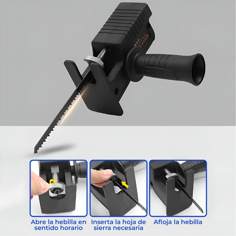 ADAPTADOR DE SIERRA PARA TALADRO