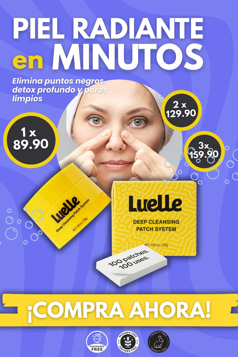 LUELLE ® Parches de Limpieza Profunda
