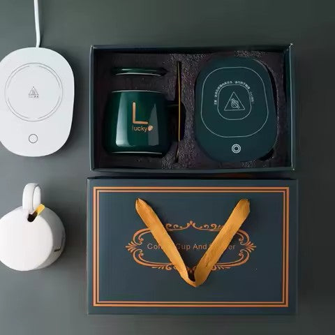 Set Calentador TazaMía | ¡Calor que dura, diseño que enamora!