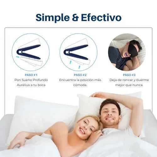 Sueño Profundo™ | Dispositivo Anti-Ronquidos para un Descanso Perfecto